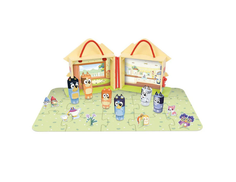 Bluey Carry Along House Playset