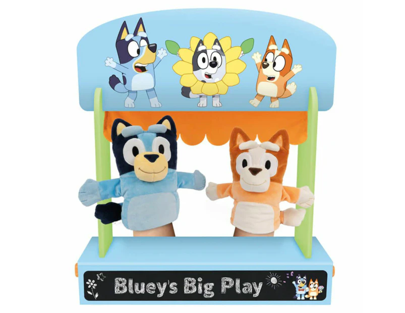 Bluey Puppet Theatre Playset