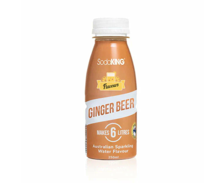 Sodaking Classic Ginger Beer Sparkling Syrup Soda Water Drink Mix Makes 6 Litres