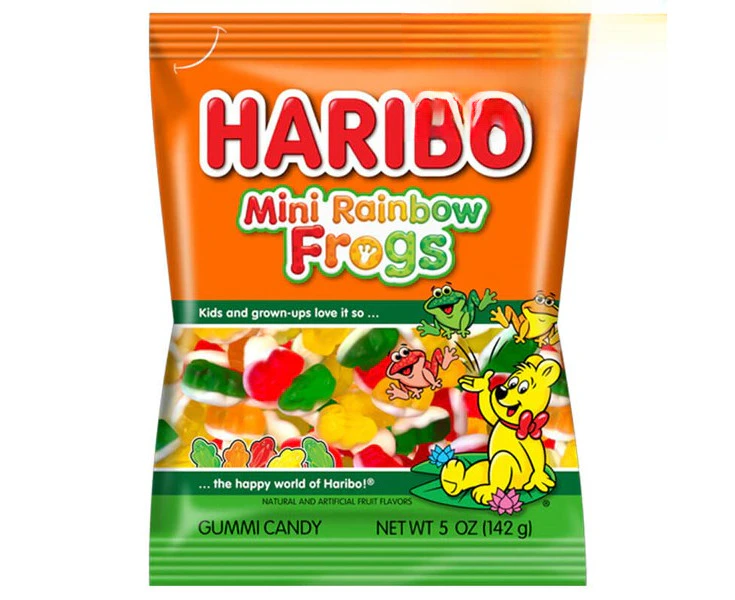 HARIBO RAINBOW FROGS 142G