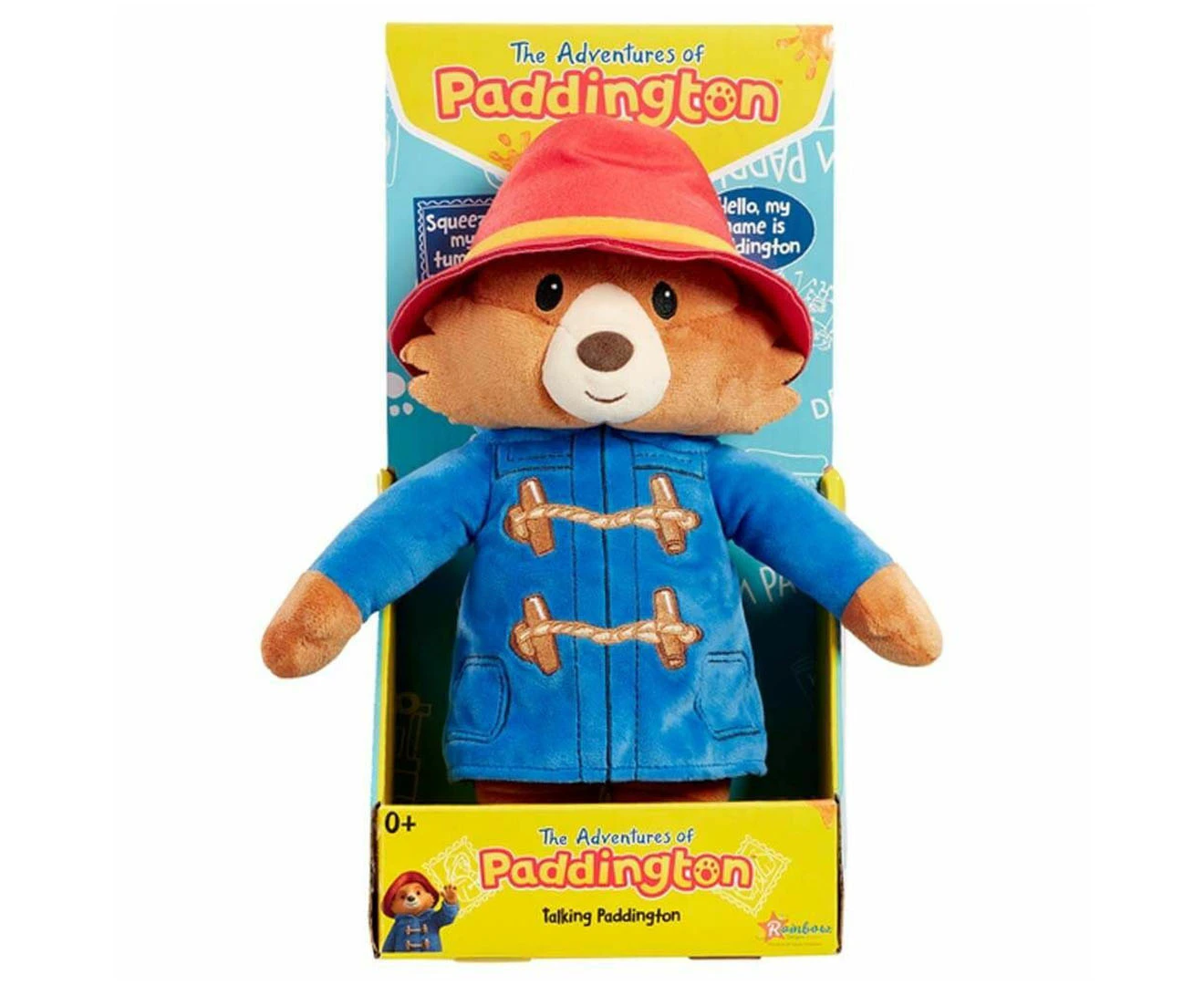 The Adventures of Paddington Talking Paddington Toy