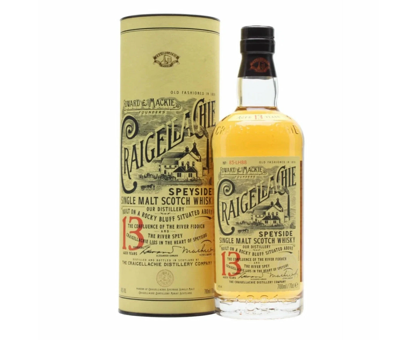 Craigellachie 13 Year Old Single Malt Scotch Whisky 700ml