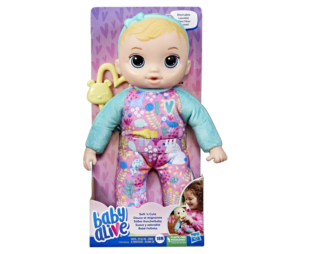 Baby Alive Soft 'N Cute Baby Doll - Blonde