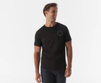 Silent Theory Men's Hidden Agenda Tee / T-Shirt / Tshirt - Washed Black