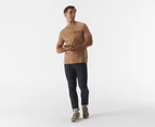 Tommy Hilfiger Men's Tonal Tino Tee / T-Shirt / Tshirt - Pinecone Tan