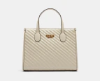 GUESS Silvana 2-Compartment Tote Bag - Bone