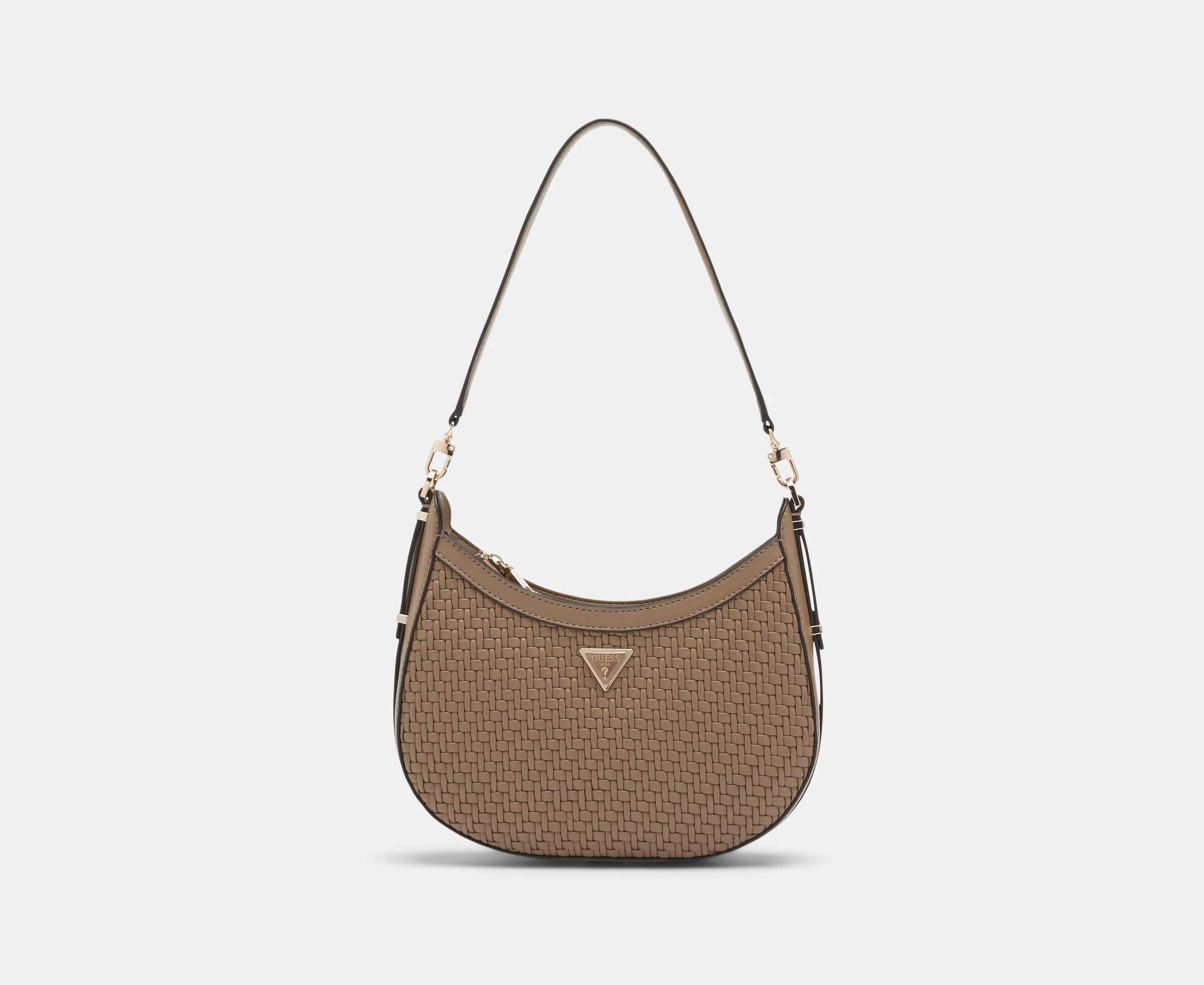 GUESS Murielle Hobo Bag - Dark Taupe