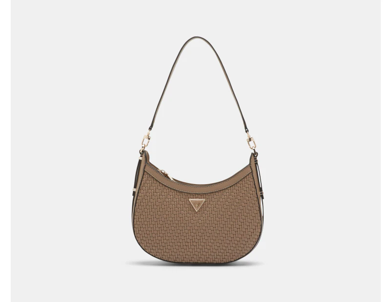 GUESS Murielle Hobo Bag - Dark Taupe