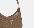 GUESS Murielle Hobo Bag - Dark Taupe