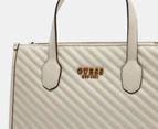 GUESS Silvana 2-Compartment Tote Bag - Bone