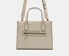 GUESS Silvana 2-Compartment Tote Bag - Bone