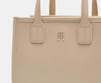 Tommy Hilfiger City Small Tote Bag - White Clay