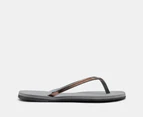 Havaianas Women's You Metallic Thongs - Grey Steel/Graphite