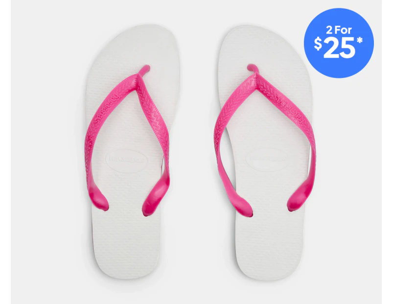 Havaianas Unisex Traditional Thongs - Pink Flux