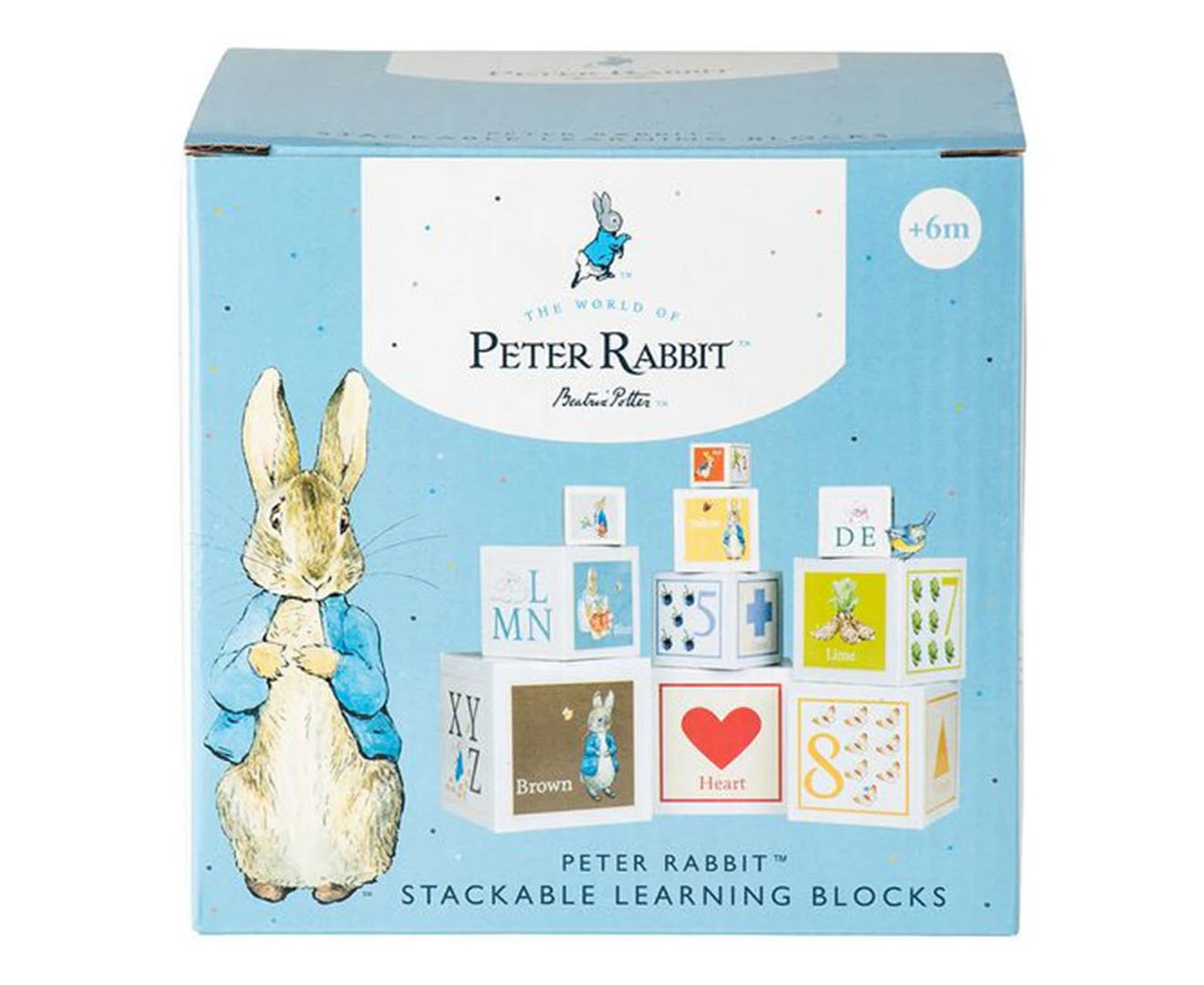 Beatrix Potter Peter Rabbit Stack & Play Learn Blocks Toy