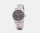 Tommy Hilfiger Men's 43mm Forrest Stainless Steel Watch - Black/Silver