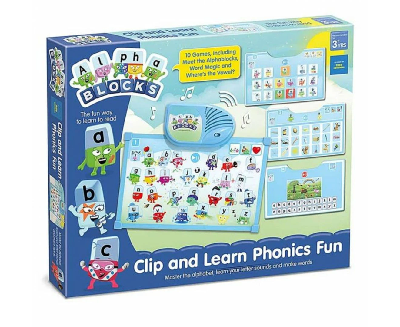 Alphablocks Clip & Learn Phonics Fun Playset