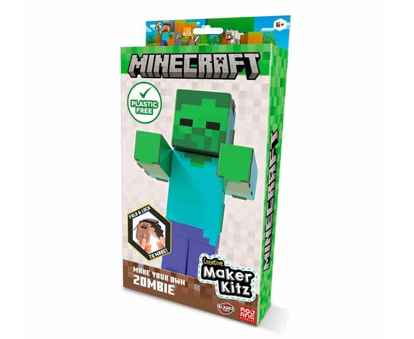 Minecraft Make Your Own Zombie Creative Maker Kitz Toy