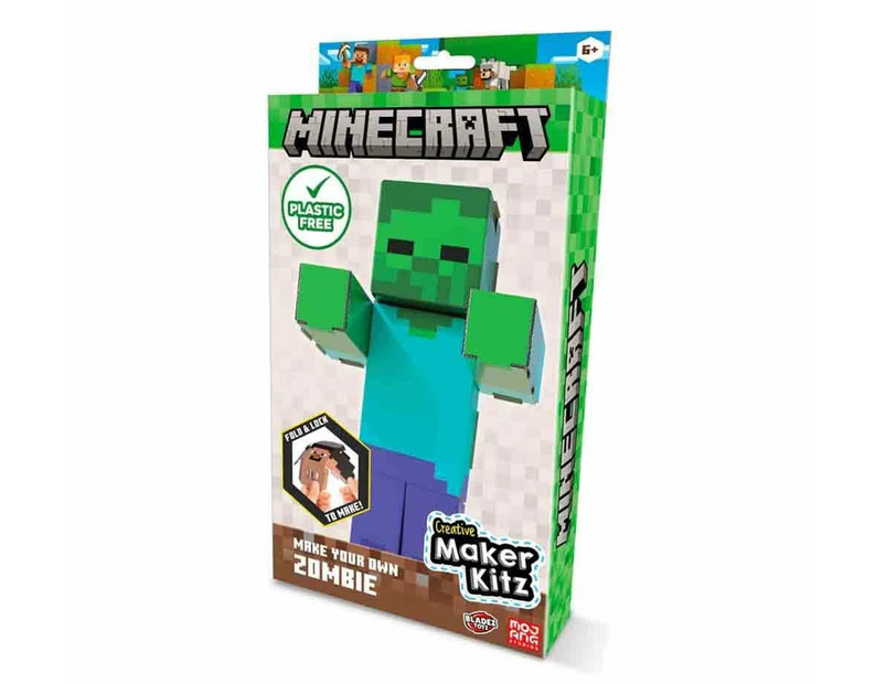 Minecraft Make Your Own Zombie Creative Maker Kitz Toy