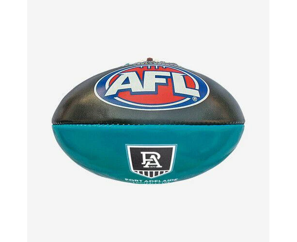 AFL PVC Club Football - Port Adelaide Power - 20cm Ball