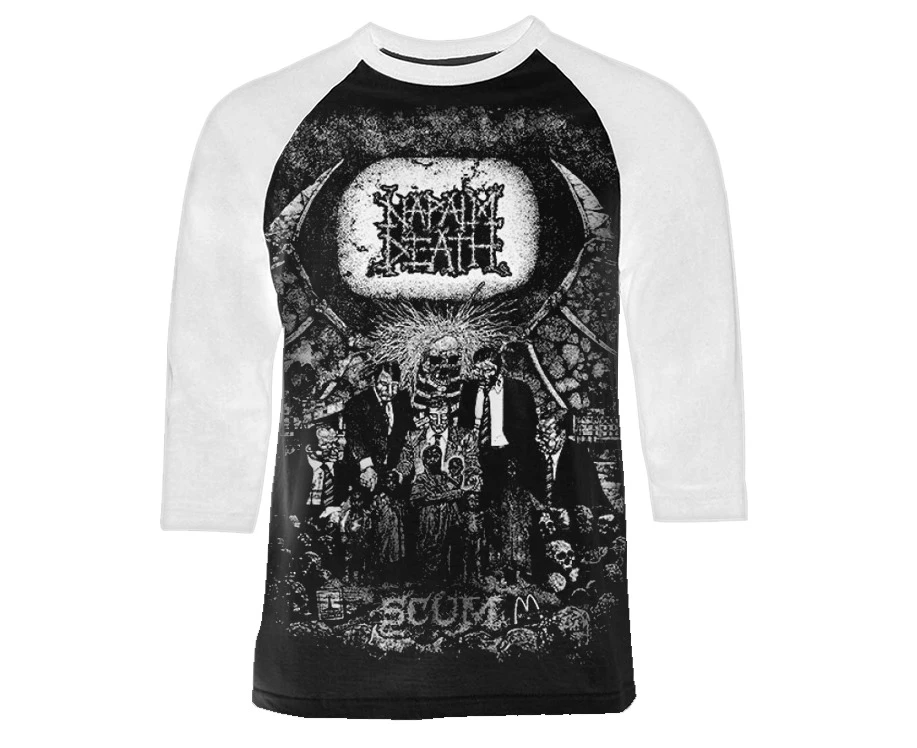 NAPALM DEATH - 'Scum' Raglan