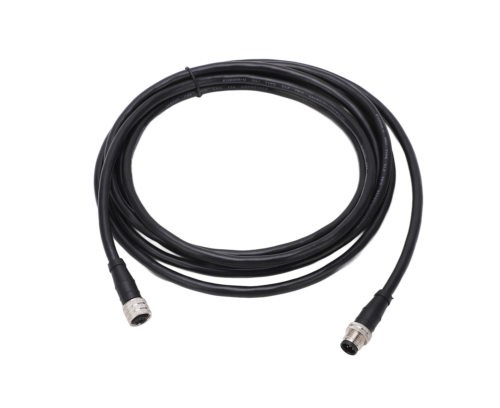 For NMEA 2000 N2K Backbone Cable 5 Pin 3 Meter/9.8ft Long IP67 Waterproof for Simrad Networks