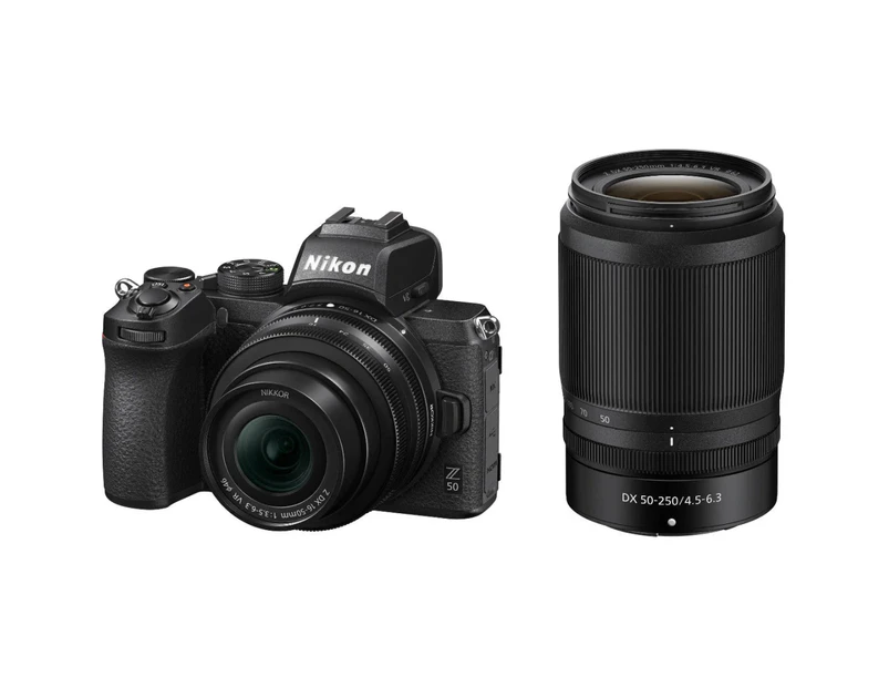 Nikon Z50 16-50mm + 50-250mm Twin Lens Kit