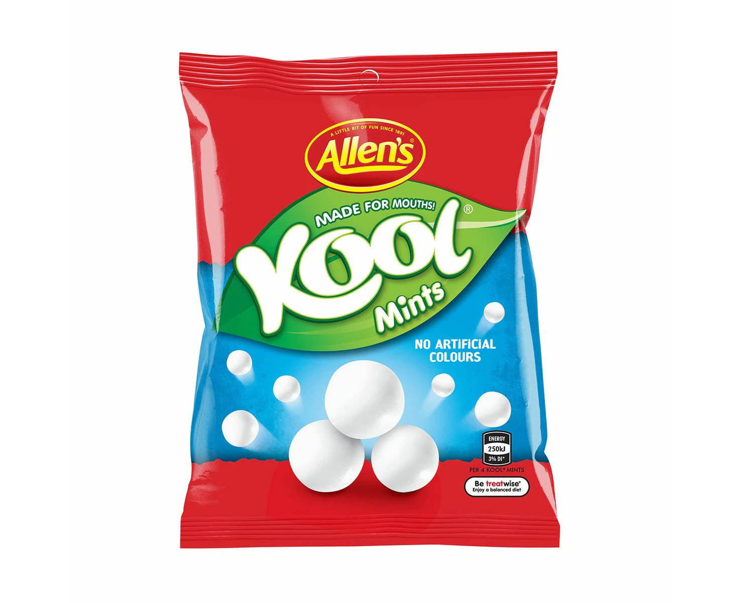 ALLEN'S KOOL MINTS 140G - 12 x Case