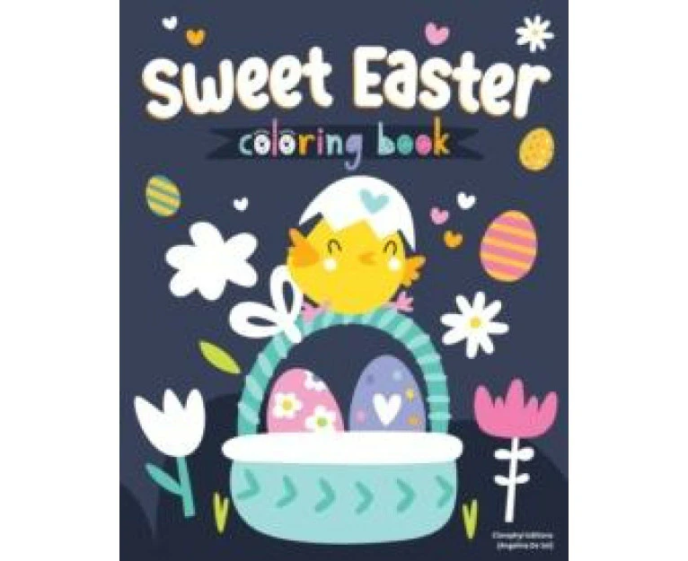 Sweet Easter Coloring Book by Clorophyl Editions