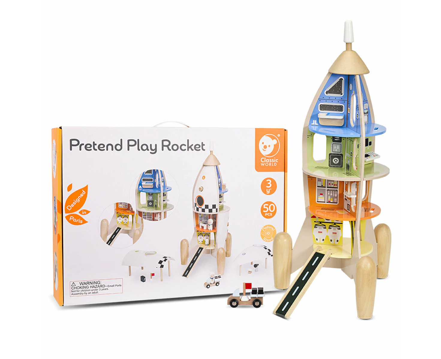 Classic World | Pretend Play Rocket