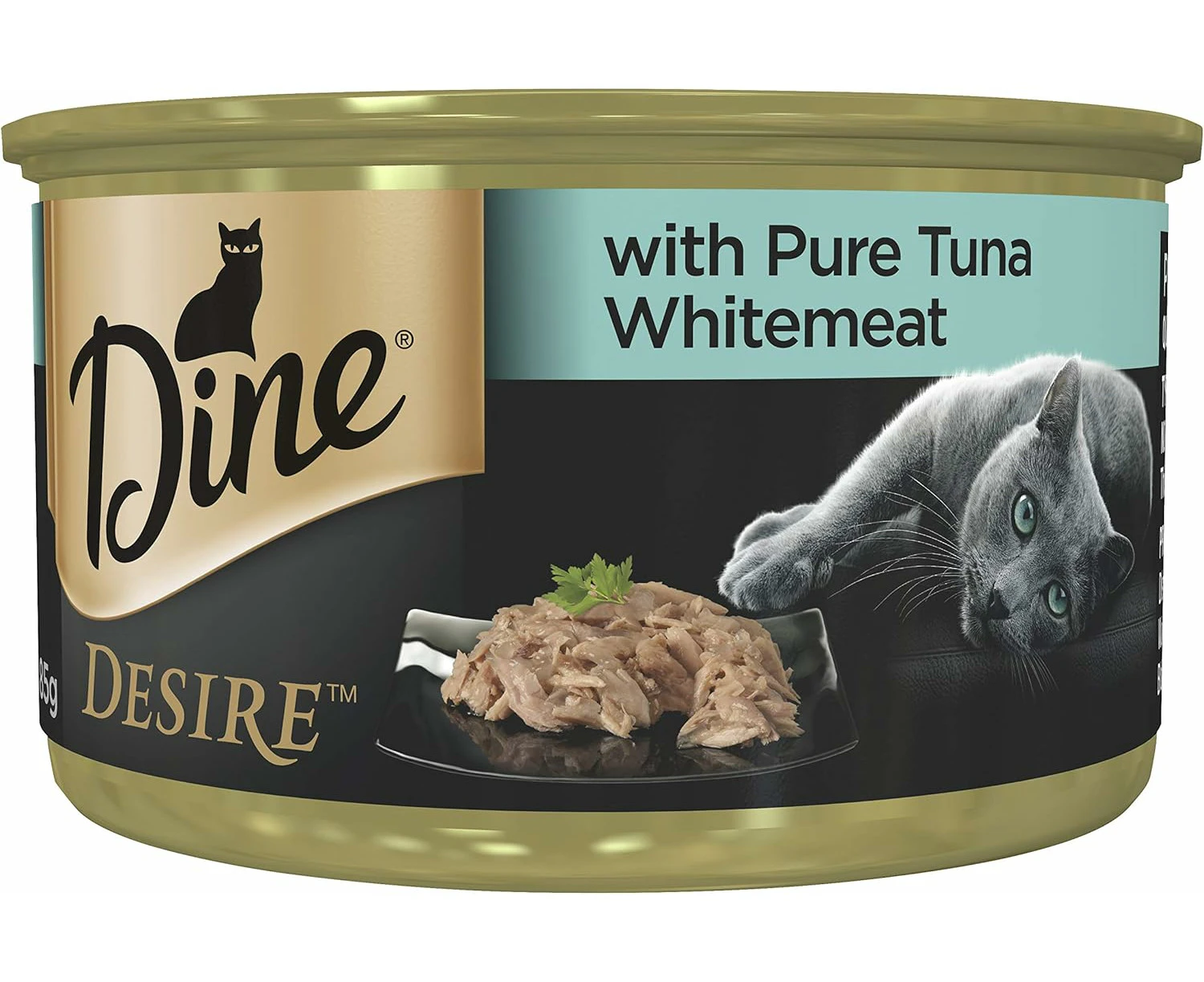 Dine Desire Cat Wet Food w/ Pure Tuna Whitemeat 24 x 85g