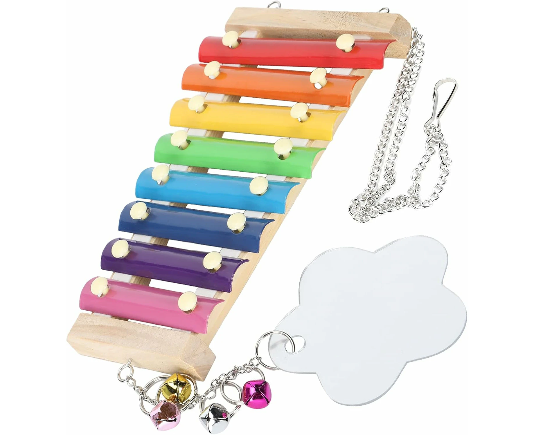 Chicken Coop Pecking Toy, Chickens Pecking Xylophone Safe Colorful Musical Instruments