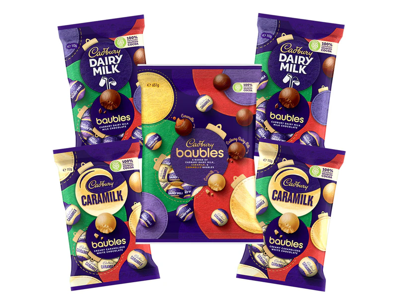 Cadbury Christmas Bauble Variety Pack