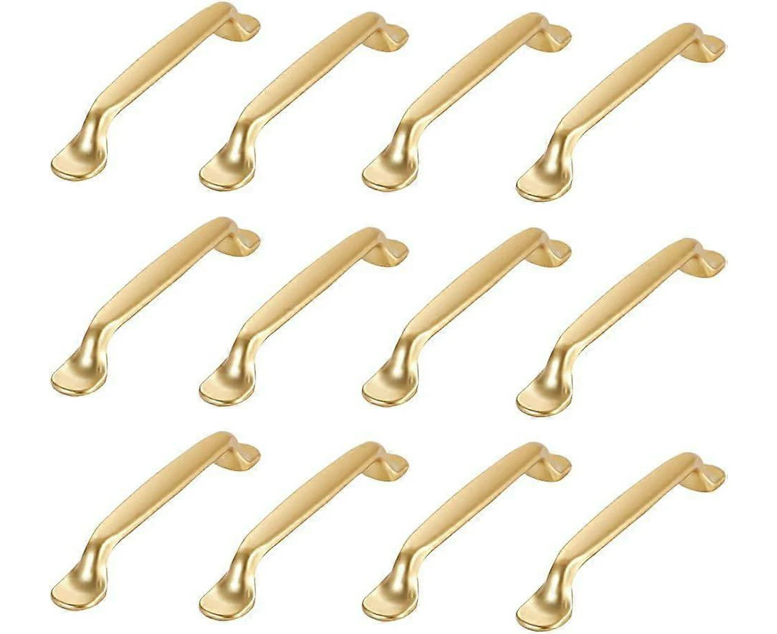 12 Pieces Golden Cabinet Handles Golden Kitchen Cabinet Handles Drawer Cupboard Handles Drawer Cupboard Handles Bedroom Golden Kitchen Cabinet Door Ha