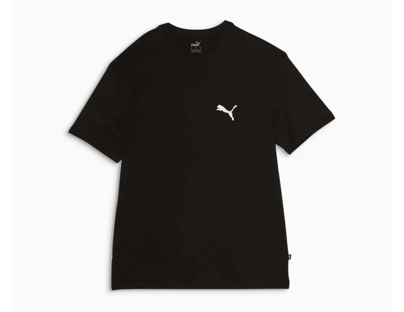 Puma Men's Pocket 2.0 Tee / T-Shirt/ Tshirt - Puma Black