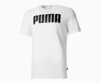 Puma Men's Essentials Tee / T-Shirt / Tshirt - White