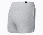 Puma Women's Essential Sweat Shorts - Light Grey Heather