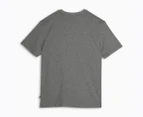 Puma Men's Pocket 2.0 Tee / T-Shirt/ Tshirt - Grey Heather