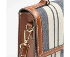 Target Canvas Stripe Crossbody Bag