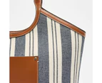 Target Canvas Stripe Tote Bag