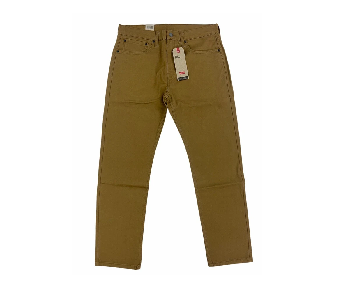 LEVI'S Men's 505 Regular Tapered Pants | Brown