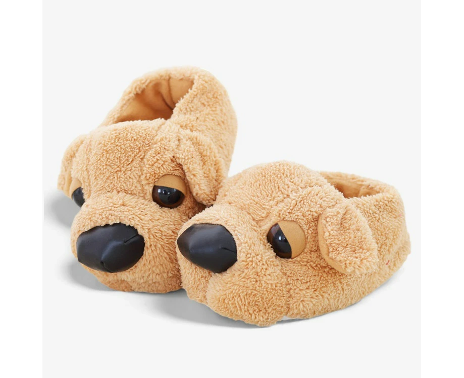 Puppy Pals - Ultra-Cozy Dog Face Slippers