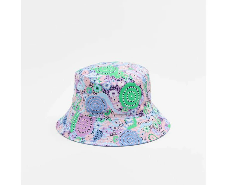 Girls Warlukurlangu Reversible Bucket Hat