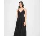 Target Seersucker Maxi Dress