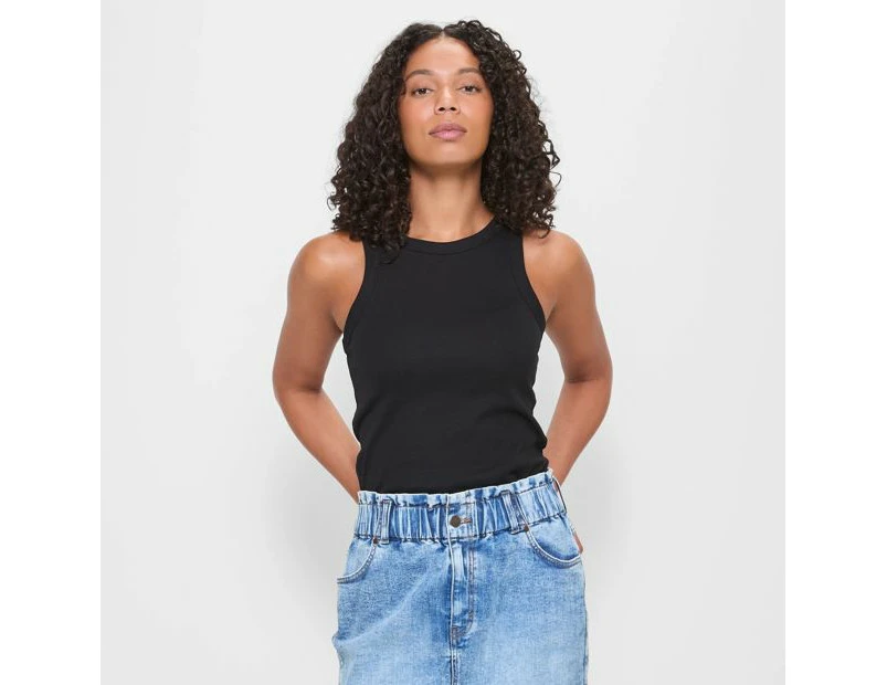 Target Paperbag Denim Skirt