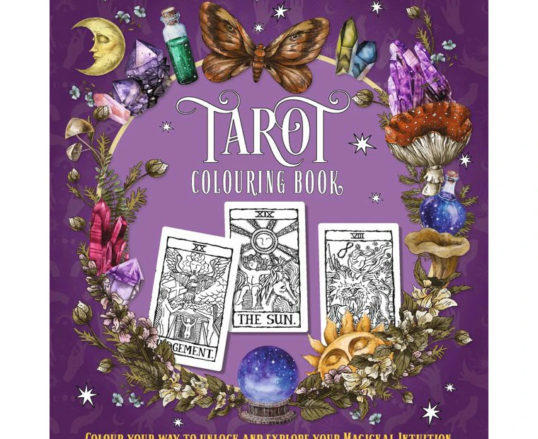 Tarot Colouring Book