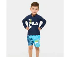 Target Long Sleeve Swim Rashie - Reece, Fila