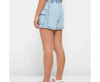 Target Cargo Denim Shorts