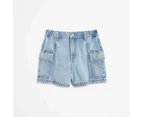 Target Cargo Denim Shorts