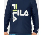 Target Long Sleeve Swim Rashie - Reece, Fila